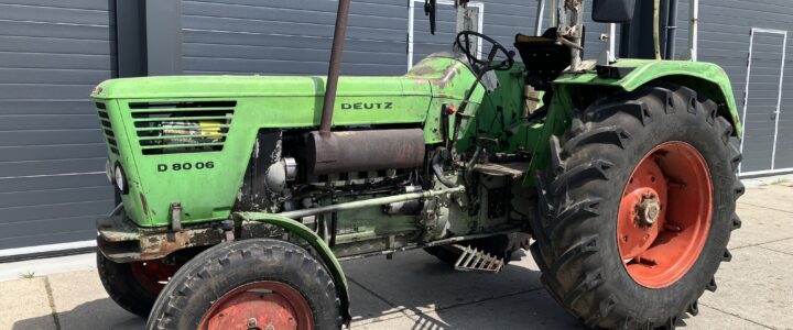 Deutz 8006 VERKOCHT Deutz 8006 VERKOCHT